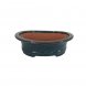 Foto 0: 1524 - Vaso oval azul oceano