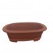 Foto 0: 1588 - Vaso oval Yixing SE 28 cm